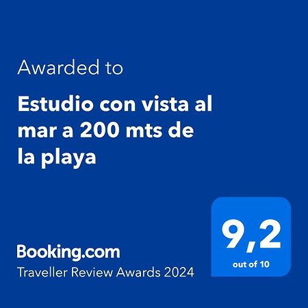 בנאלמדנה Estudio Con Vista Al Mar A 200 Mts De La Playa מראה חיצוני תמונה