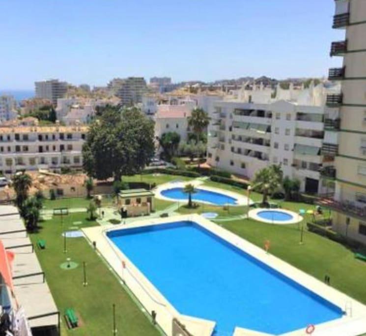 בנאלמדנה Estudio Con Vista Al Mar A 200 Mts De La Playa מראה חיצוני תמונה